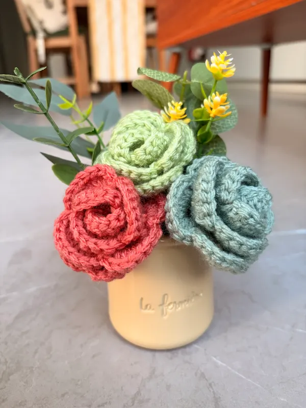 crochet bouquet (multicolor)
