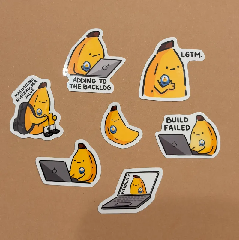 comes with these stickers